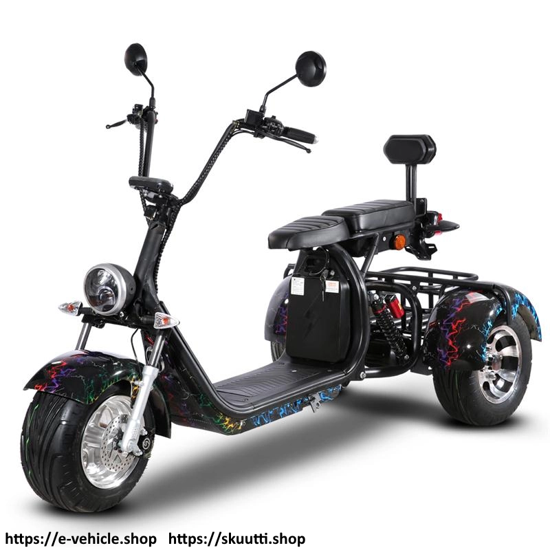 DOGEBOS SC09 (CP-3) E-Scooter 2000W 60V 40ah Tire:10"inch