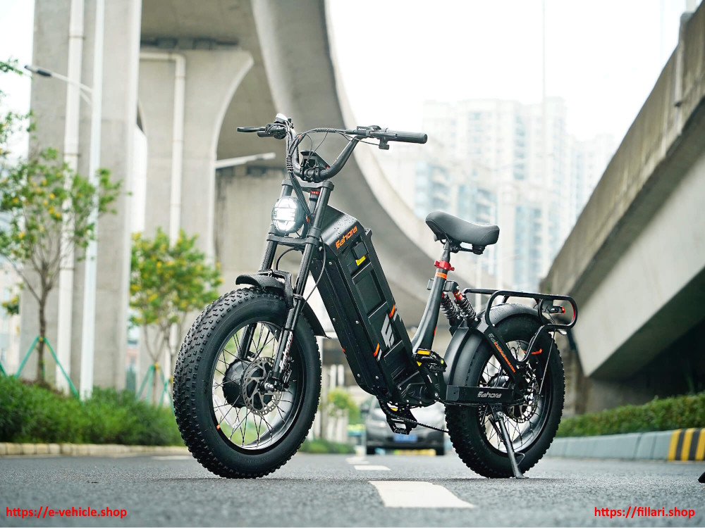 eAHORA E-Bike Juliet III Dual Motor 1000W (2000W) 52V 60Ah Tire 20" X 4.0