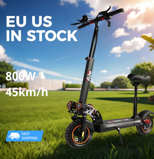 VICAN V-L10 PRO E-Scooter 800W 16Ah Lithium battery 10" Tires, seat, Water Proof IP55