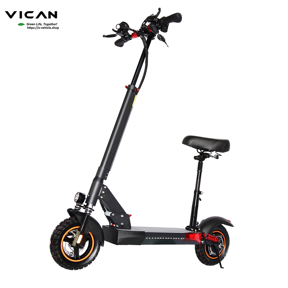 VICAN M4 PRO E-Scooter 800W 16Ah Lithium battery 10" Tires, seat, Water Proof IP55