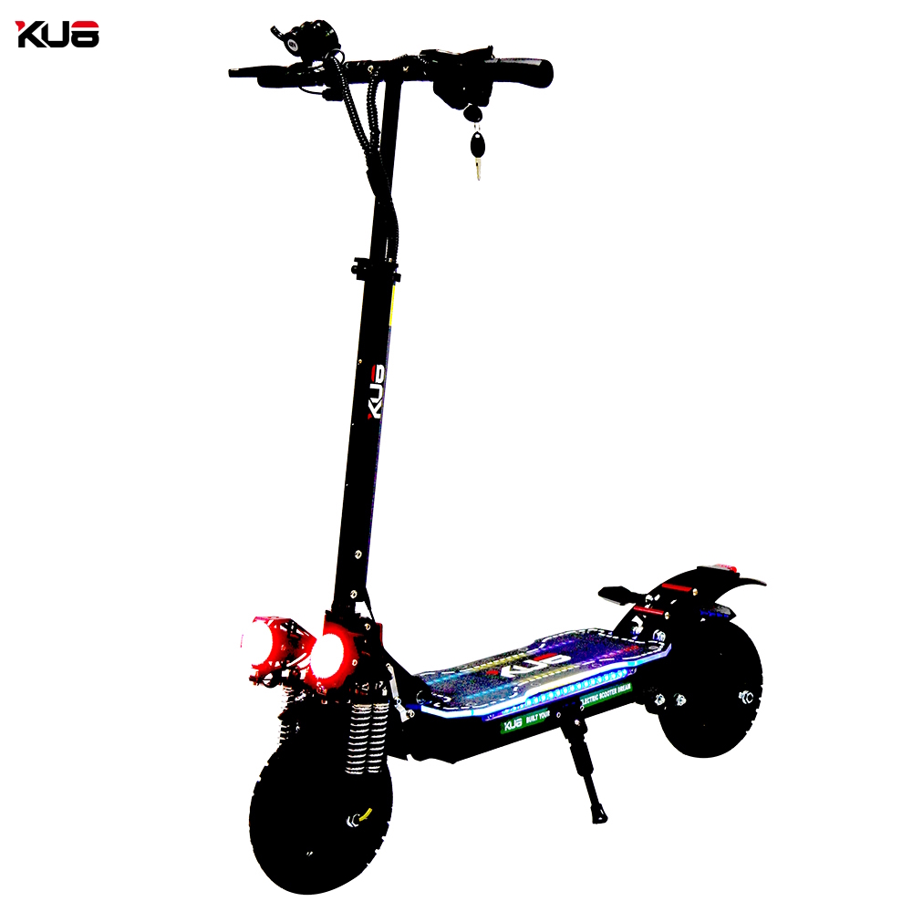 VICAN eMAMBA / KU8 X6 Pro E-Scooter 2X1200W (2400W) 21Ah Lithium battery 10" Tires, Water Proof IP55 