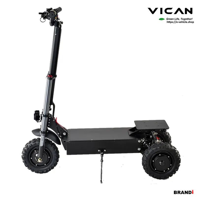 VICAN V-Y6 3 Wheel Electric Scooter 8400W (3X2800W) 60V 26AH 11" Off road tires with Tubes