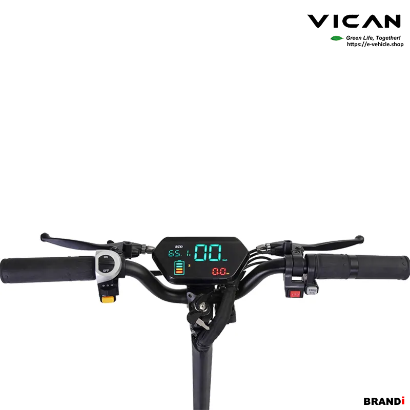 VICAN V-Y6 3 Wheel Electric Scooter 8400W (3X2800W) 60V 26AH 11" Off road tires with Tubes