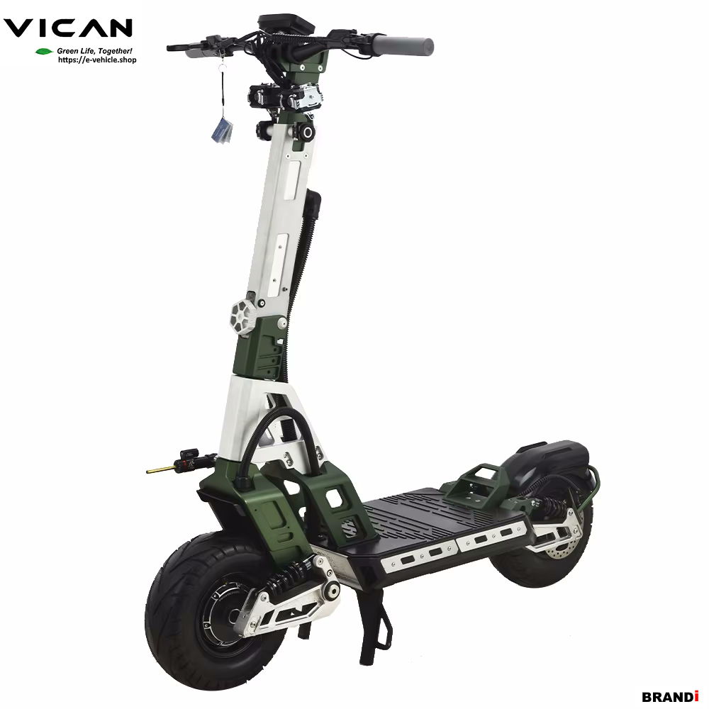 VICAN V-737 Dual Motor Electric Scooter 11 200W (2 X 5600W) 60V 28AH Lithium Battery 13" Tires