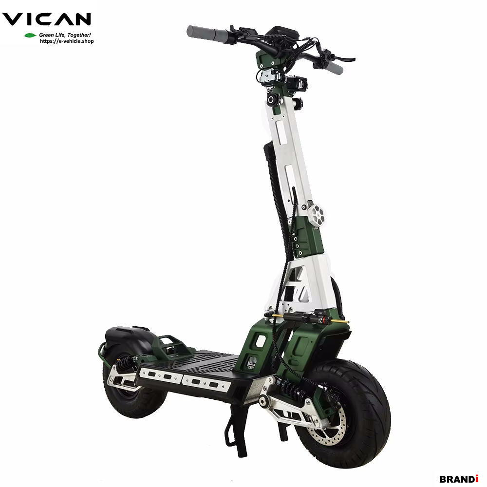 VICAN V-737 Dual Motor Electric Scooter 11 200W (2 X 5600W) 60V 28AH Lithium Battery 13" Tires