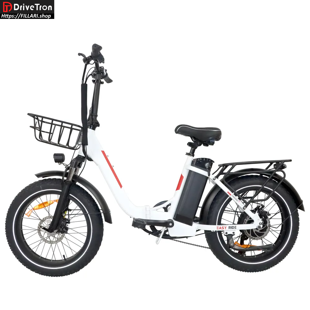 DriveTron EB10 Electric Bike 750W 48V 13Ah 20"4.0 Fat tires 