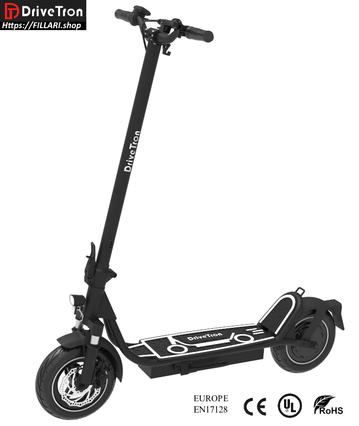 DriveTron DT01 Electric scooter 36V 13Ah 400W (800W peak) Range 40Km 10" solid wheels