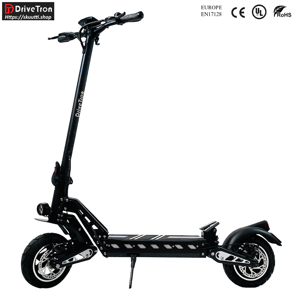 DriveTron DT10 Electric scooter 48v 15.6ah 1000W (1400W peak) Range 50Km 10" solid Tires