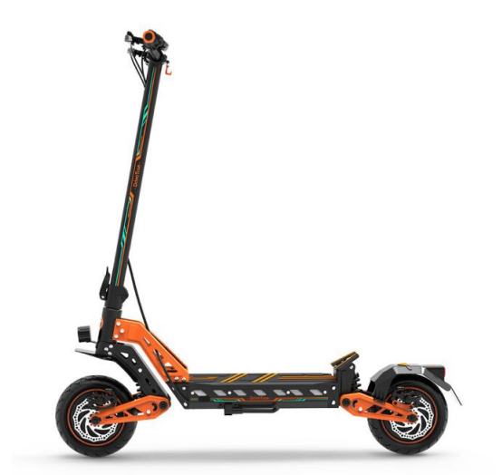 DriveTron DT10 Electric scooter 52v 20.8Ah Dual motor 2 x 1200W (2 x 1650W peak) Range 80Km 10" solid Tires