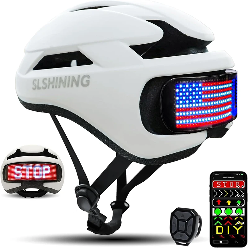 Helmet LED include App. CE approved Ajustable size
