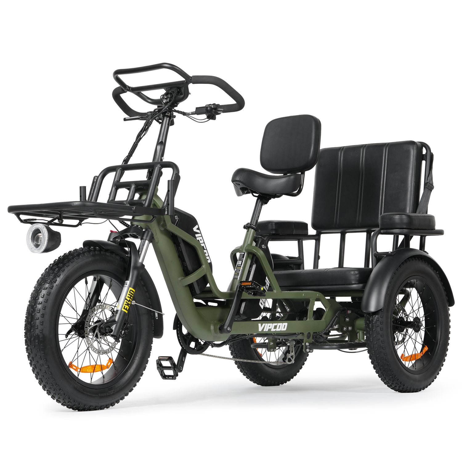 VIPCOO R1 City Functional Fat Tyre Tricycle 750W