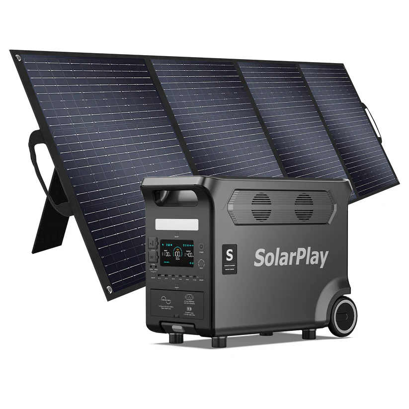 SolarPlay Q3600 Portable Power Station-(3600W/3840Wh)