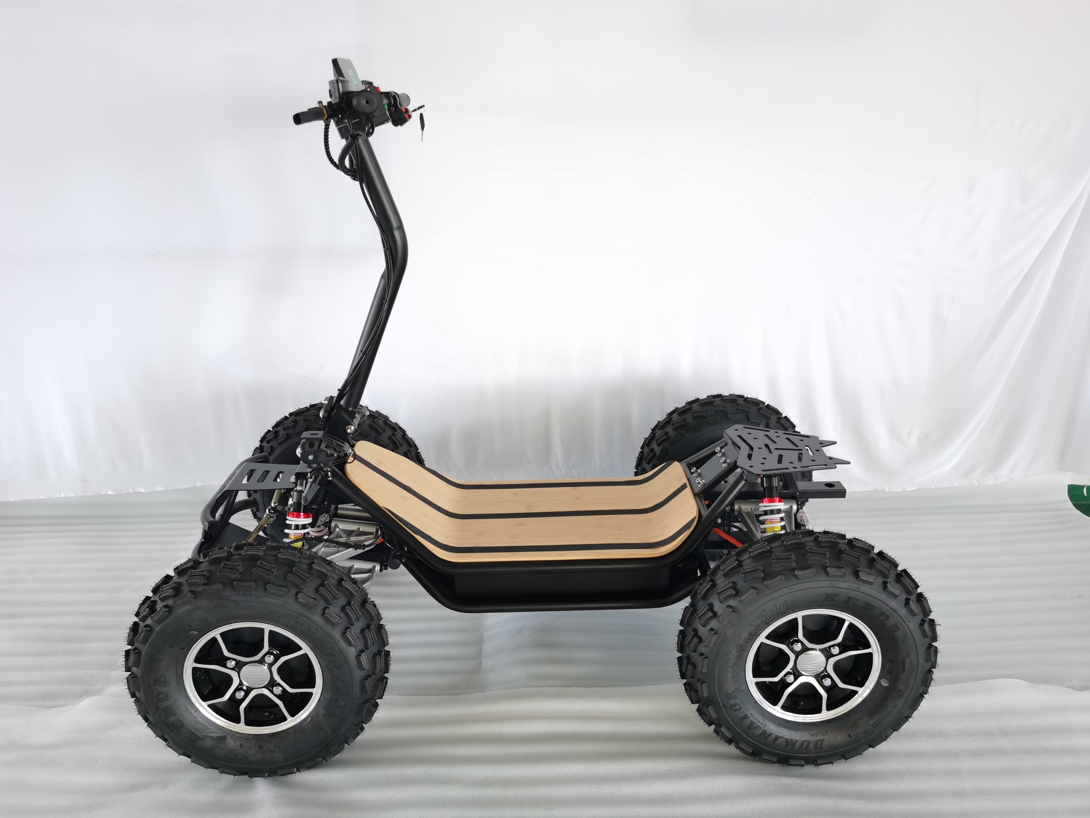 BRAND-i 4WD 4-Wheel E-Scooter include remote control 6000W 60V 50Ah Lithium battery