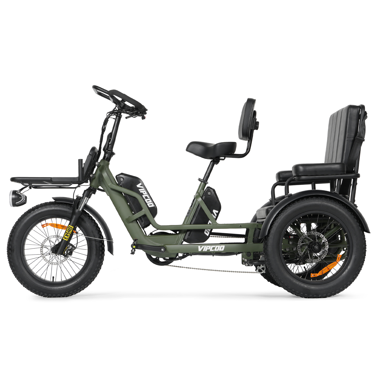 VIPCOO R1 City Functional Fat Tyre Tricycle 750W