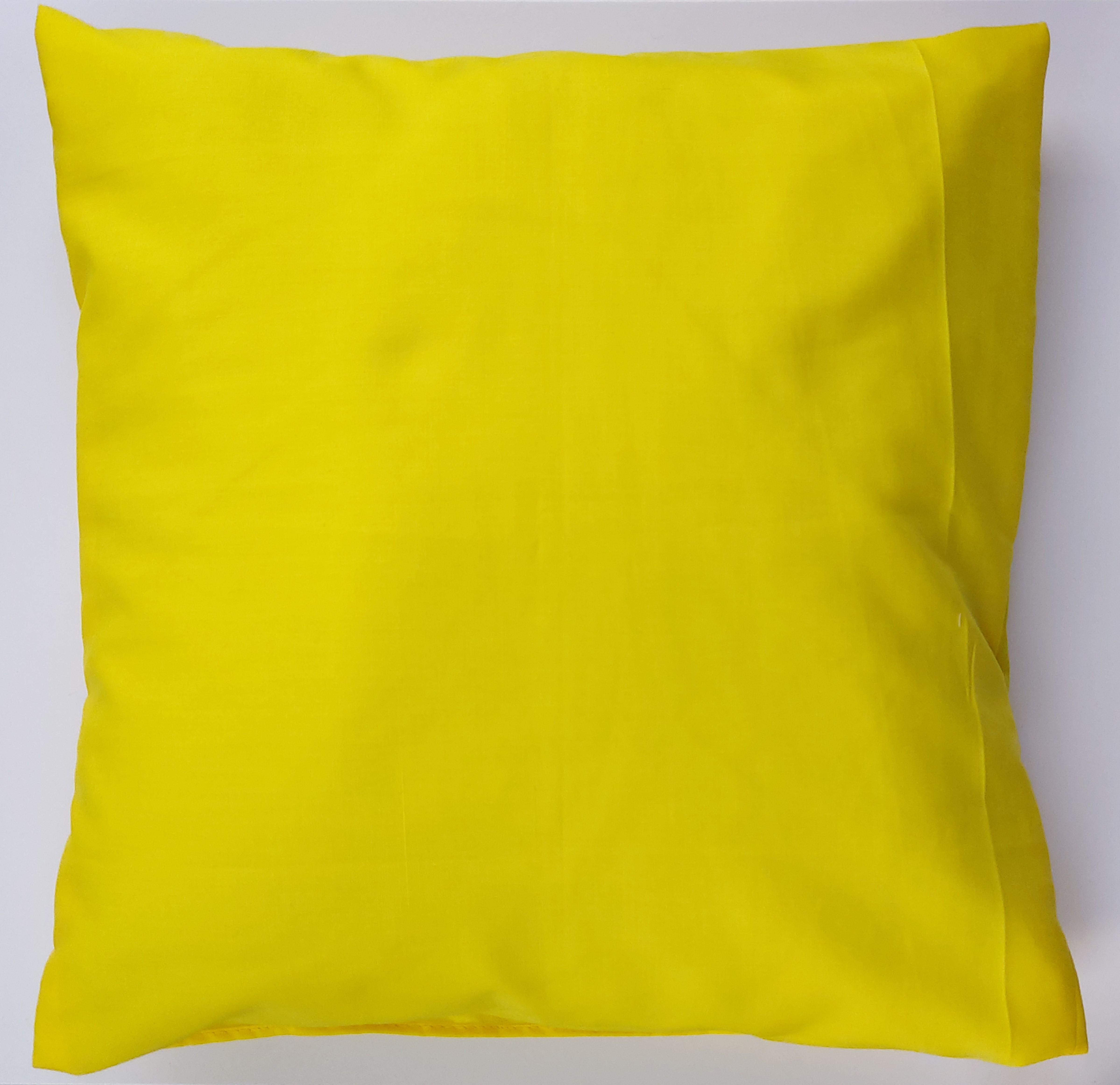 Yellow 100% Pure Cotton Cushion Covers