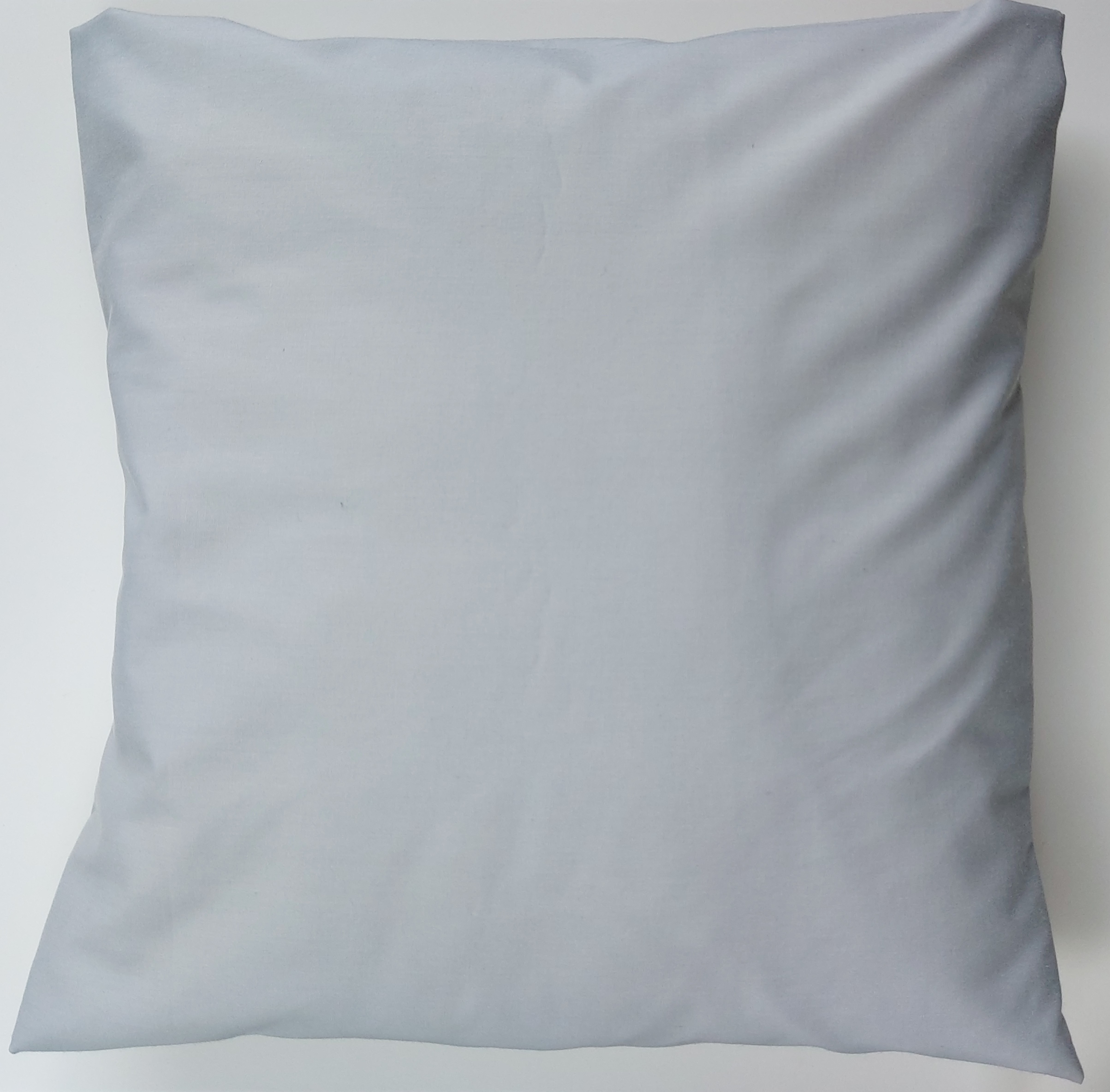 Silver 100% Pure Cotton Cushion Covers