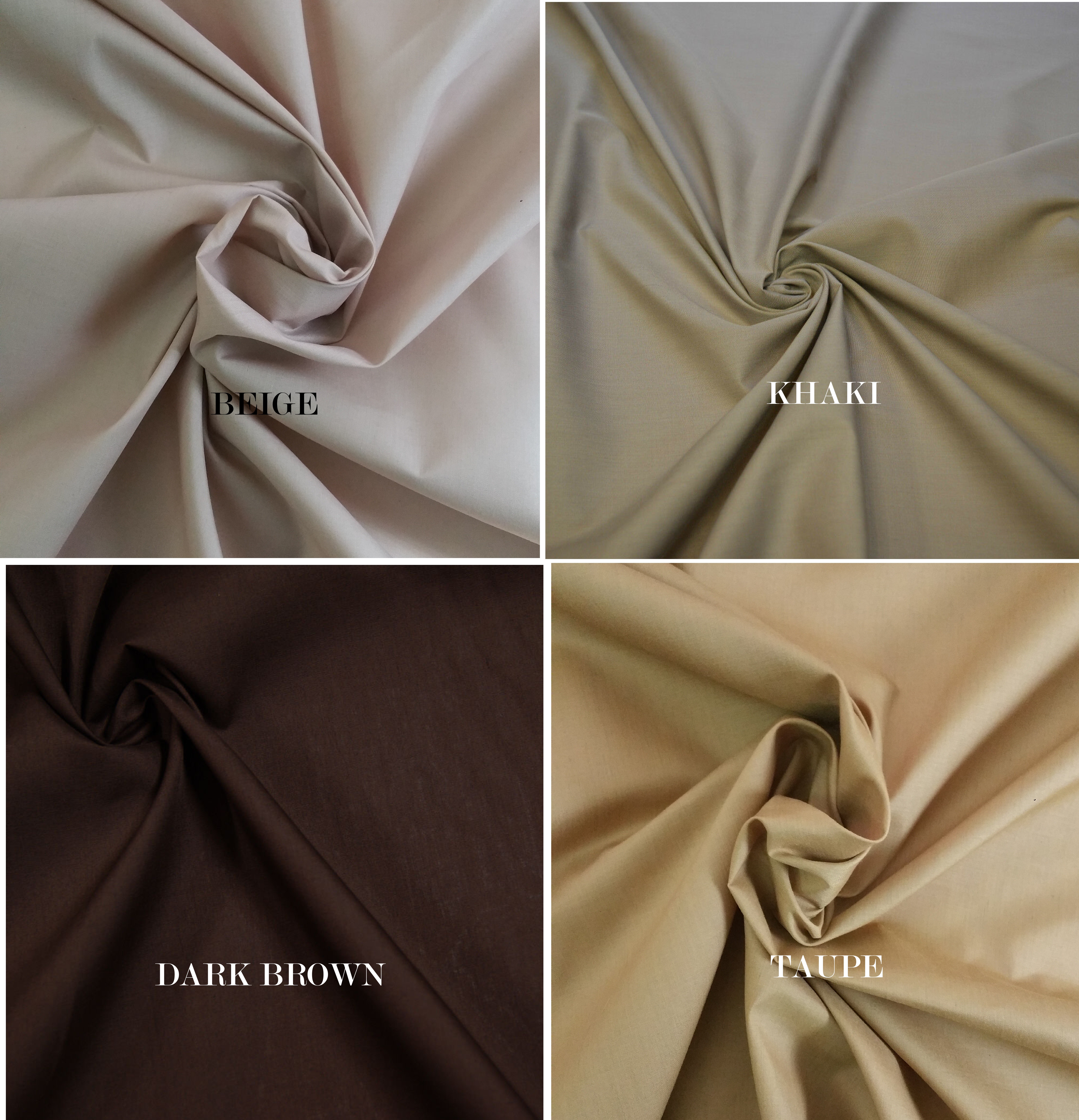 Smooth & Sophisticated Plain Polycotton Tablecloth