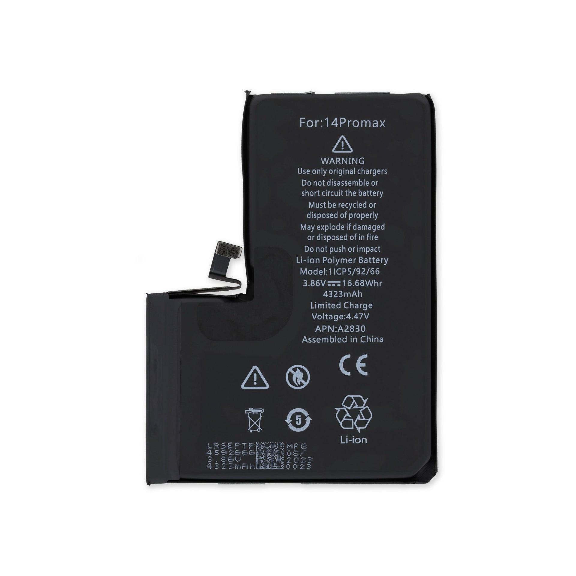Bateria iPhone 14 Pro Max