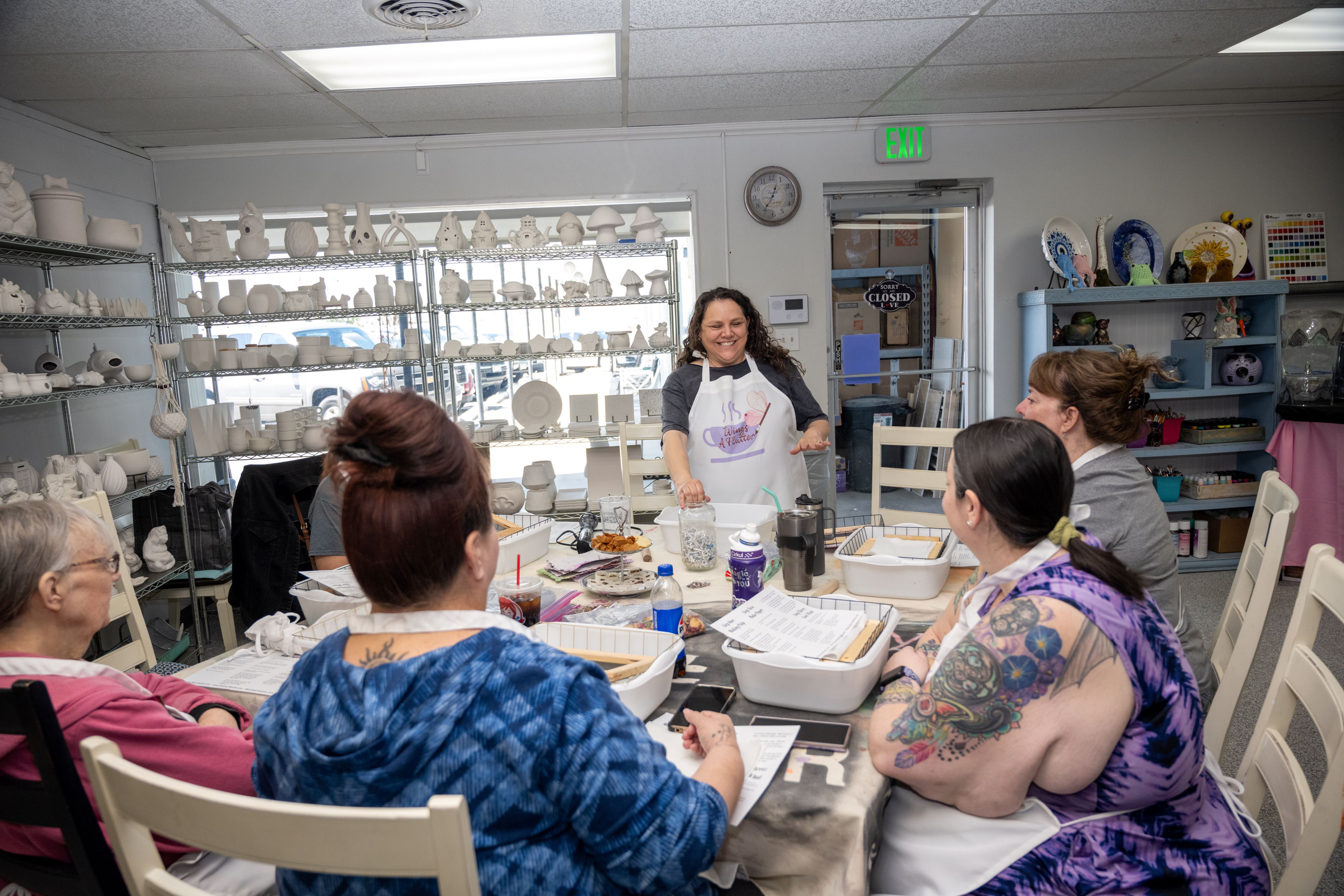 Creative Paper Making & Sipping Chocolate Workshop