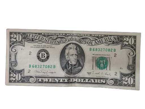 1988 $20 Bill Circulated
