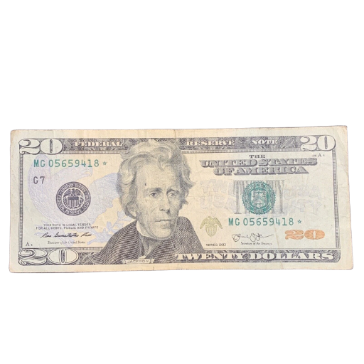 $20 Star note Circulated Random