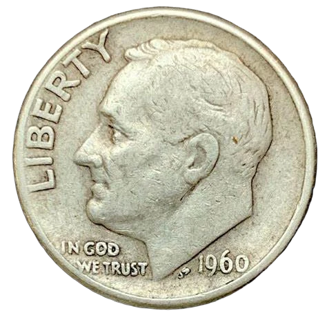 1946-1964 US Dime Coin Random Date Circulated