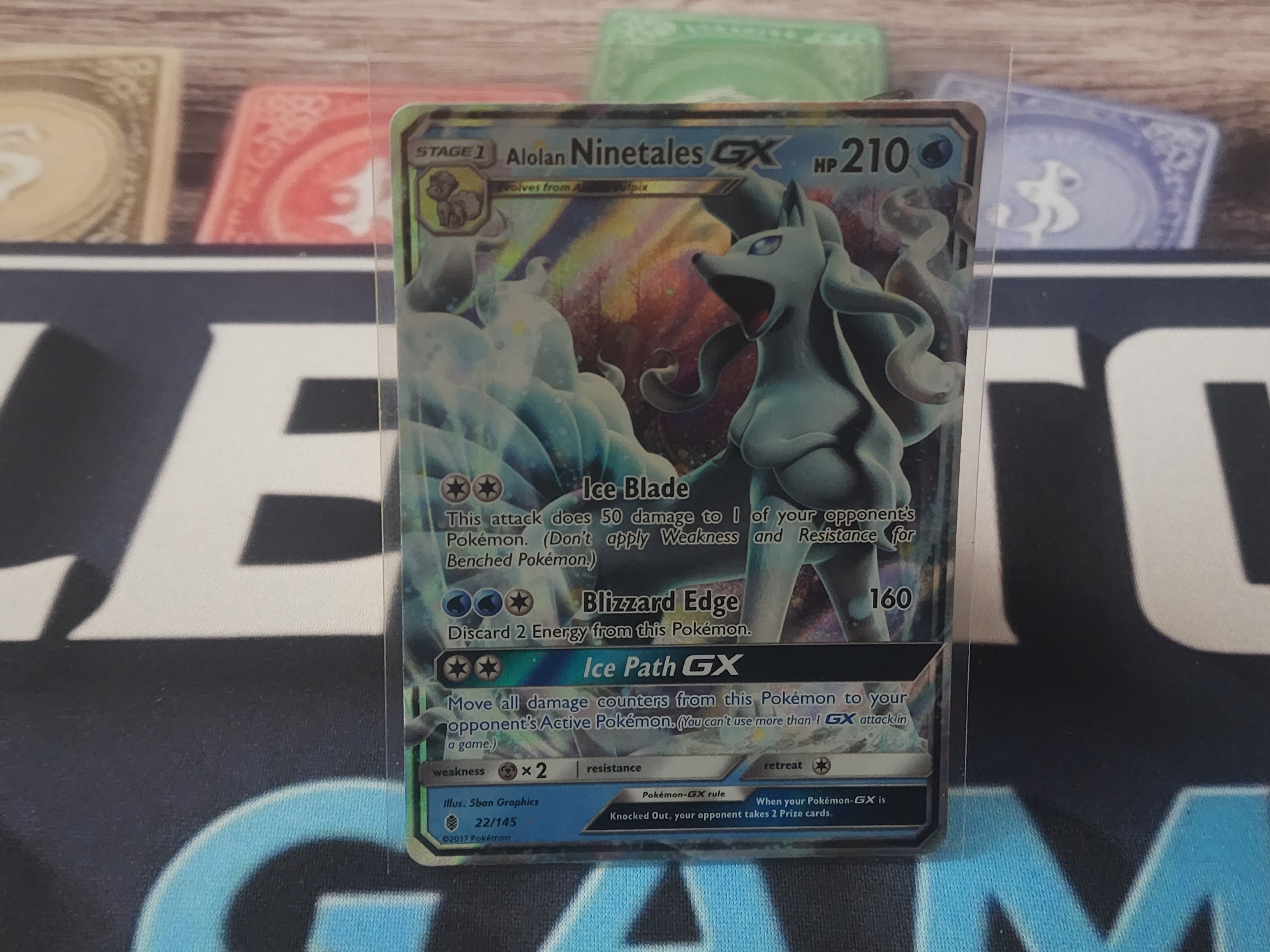 Alolan Ninetales GX LP