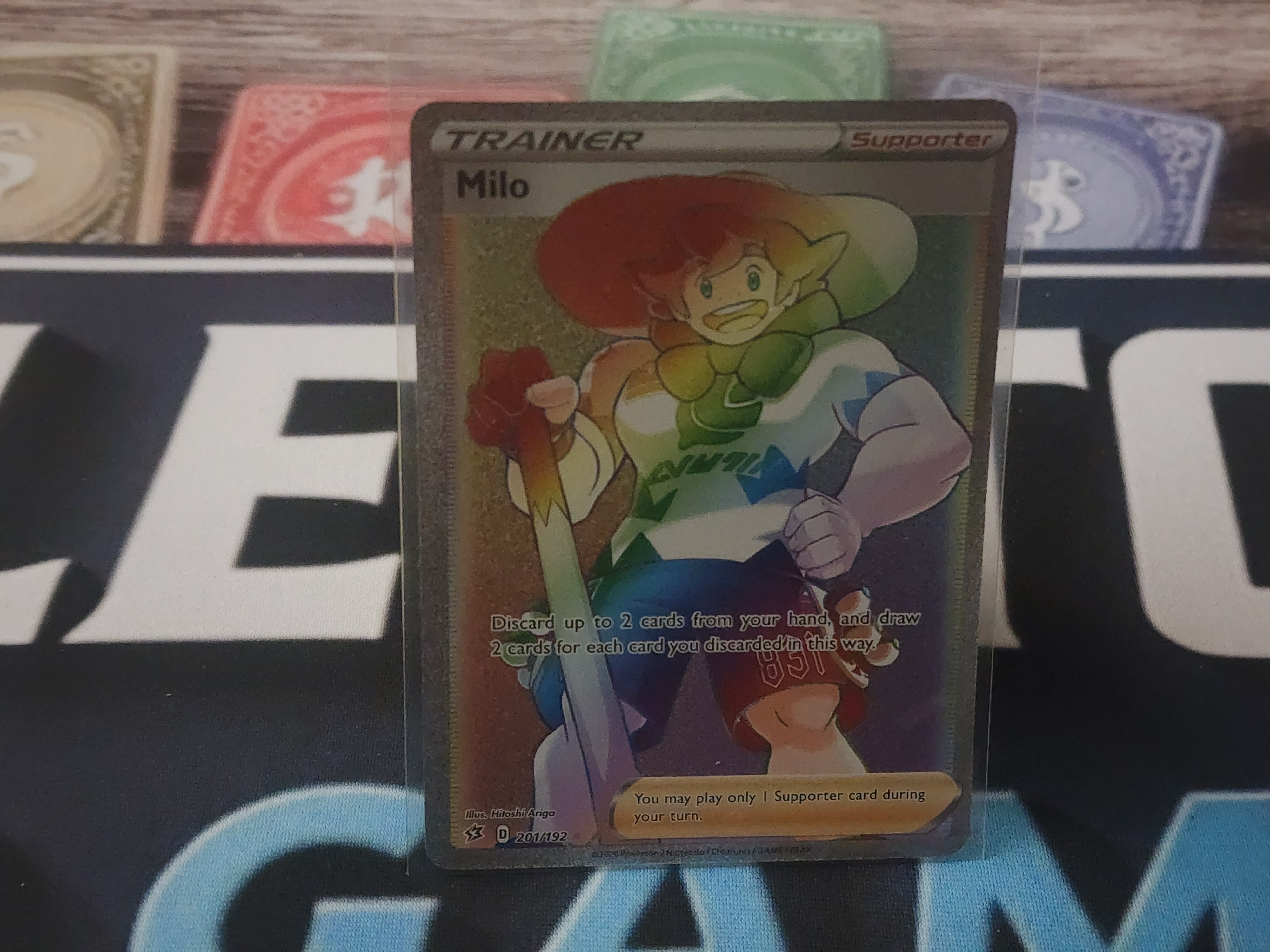 Milo Trainer Card NM