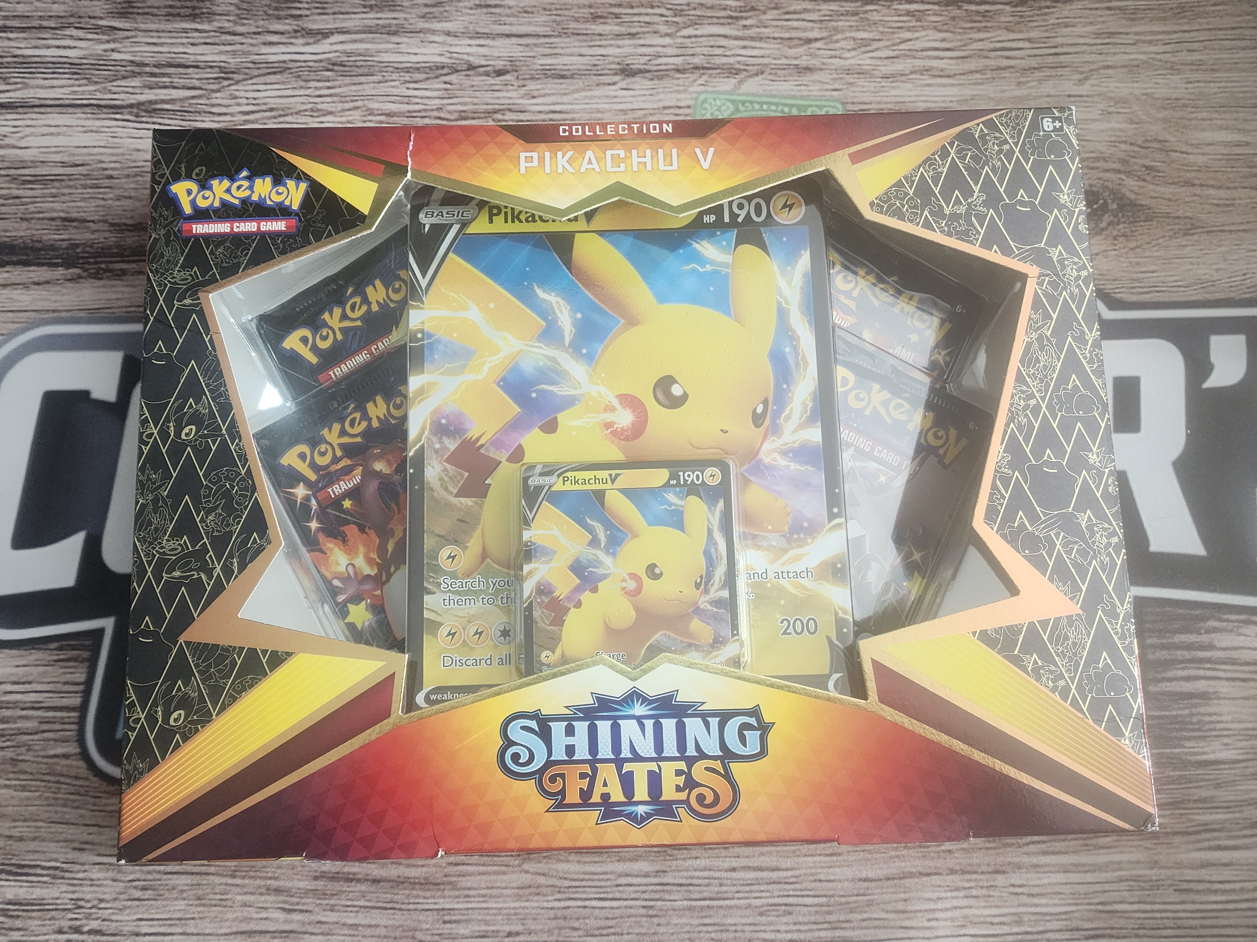 Shining Fates Pikachu V Collection Box