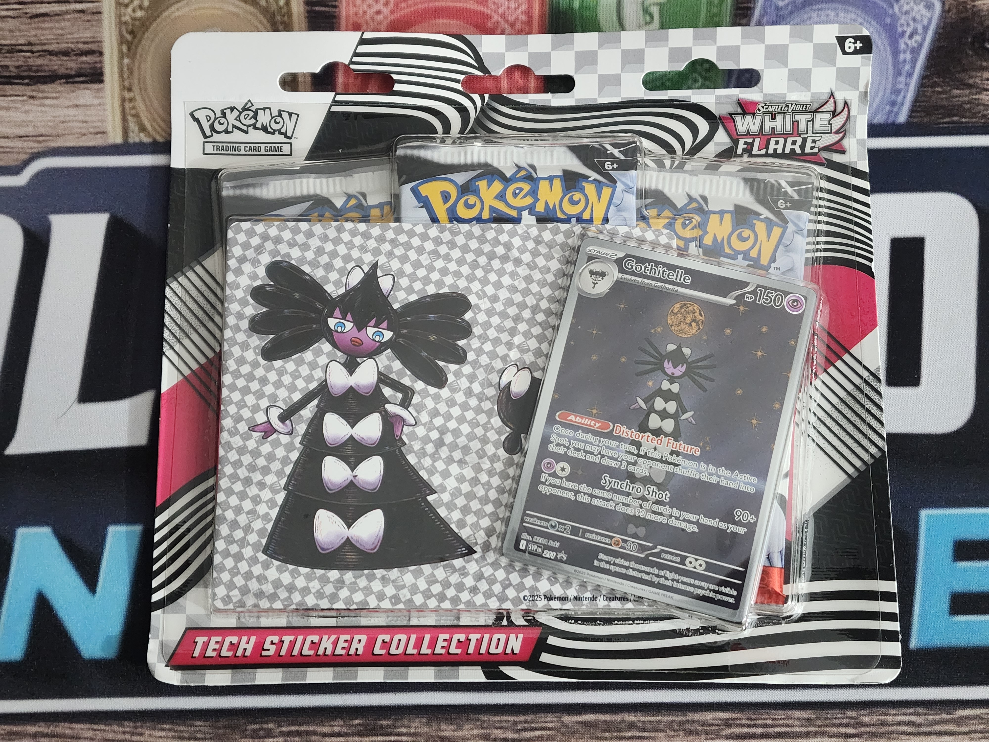 Pokemon Gothitelle Tech Sticker Collection