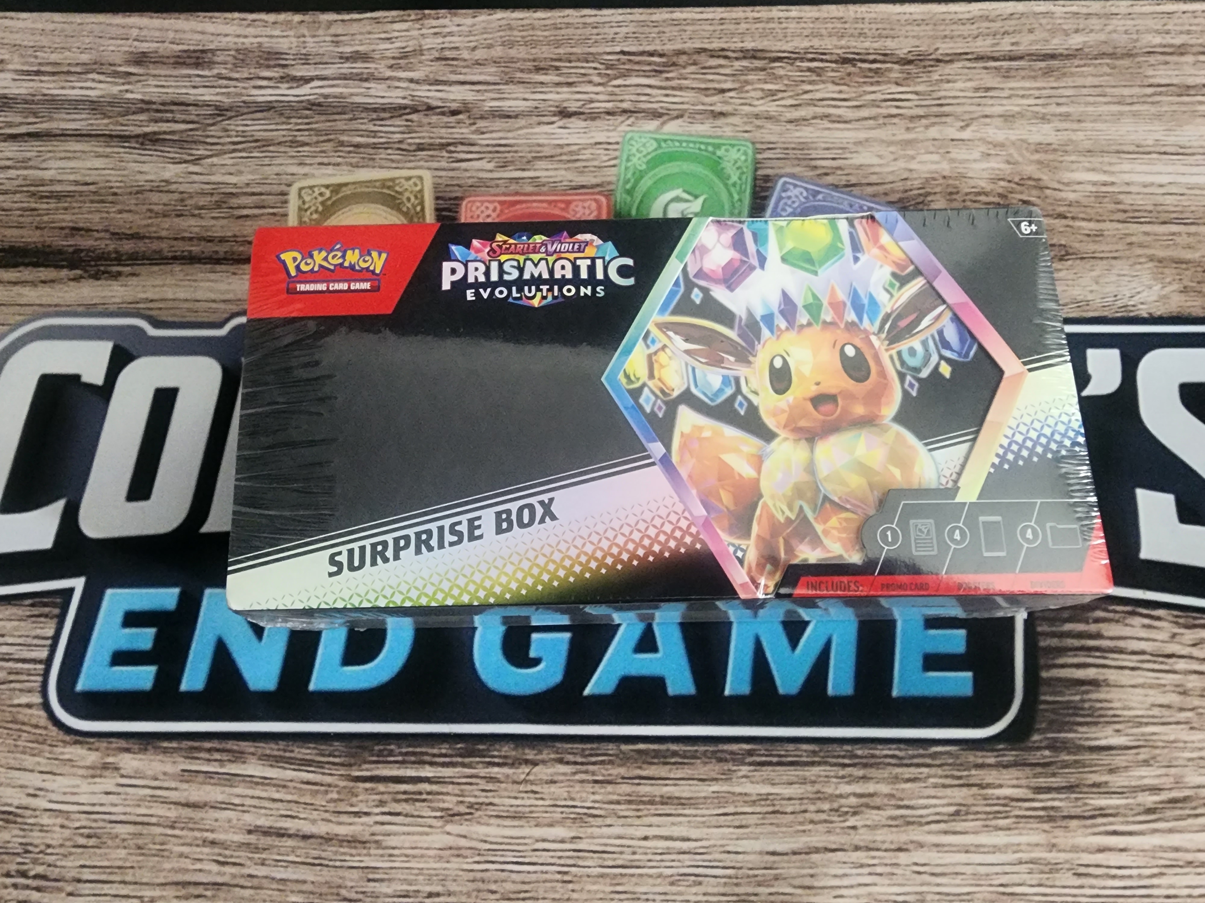 Prismatic Evolutions Surprise Box