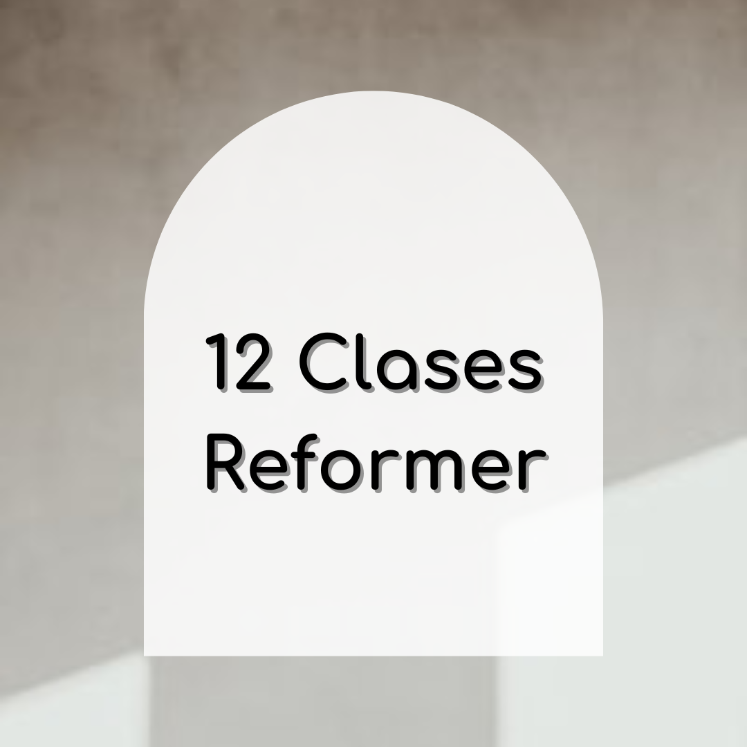 Paquete 12 clases reformer