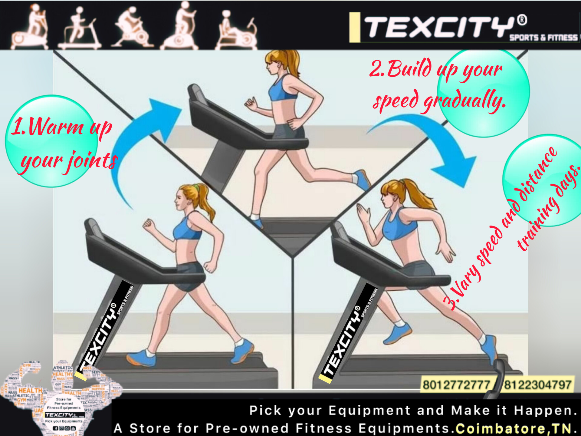 Used like new Treadmills