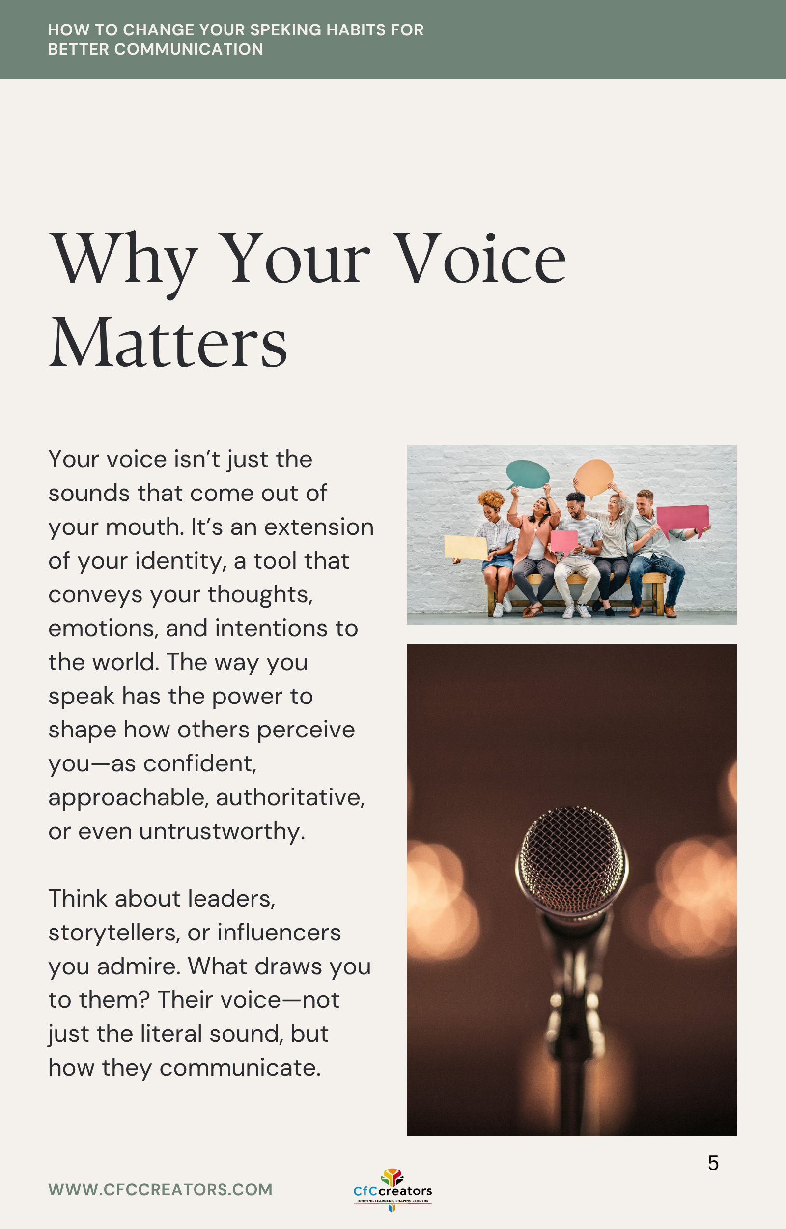 How to Change Your Speaking Habits for Better Communication
