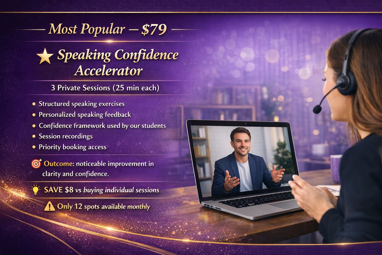 Speaking Confidence Accelerator