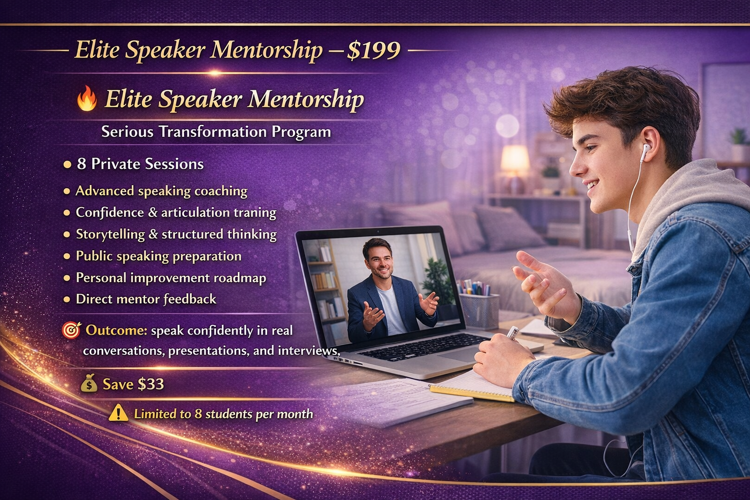 Elite Speaker Mentorship