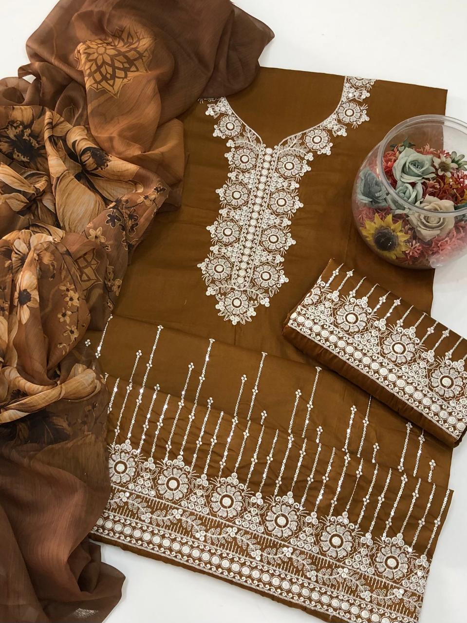 Computer Embroidery Dress