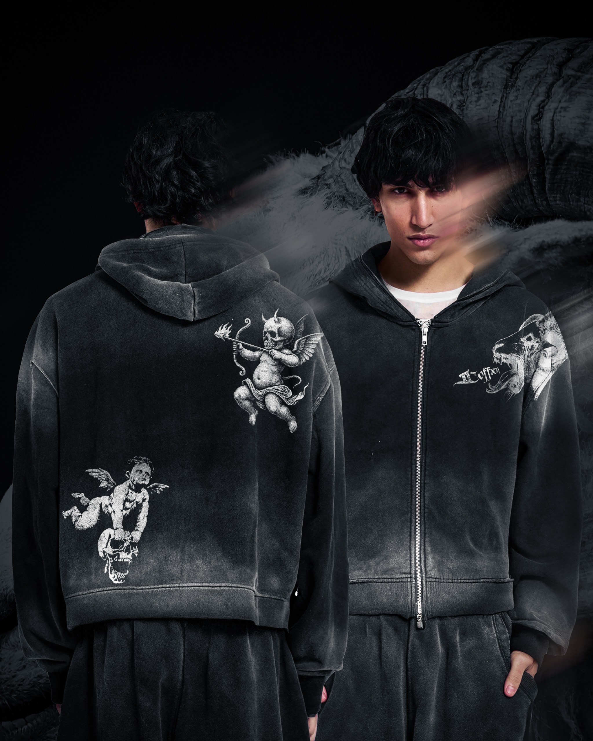 Capricorn Zip-Up Hoodie