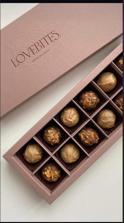 Chocolate Truffles, Pack of 9 pieces, approx. weight 190 up to 200 grams