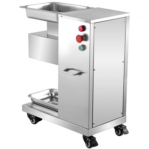 VEVOR Hachoir électrique 750 W, Trancheur à viande vertical en Acier inoxydable, 