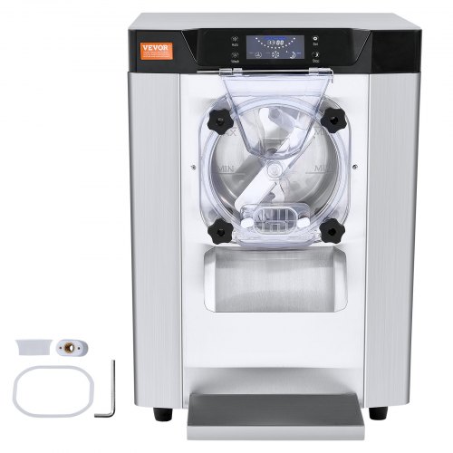 VEVOR Sorbetière Commerciale Rendement 12 L/h, Turbine à Glace 1295 W 