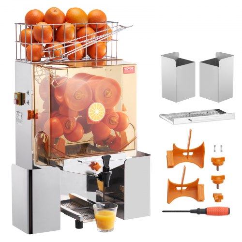 VEVOR Presse-Agrumes Électrique Commercial 120 W Extracteur de Jus 