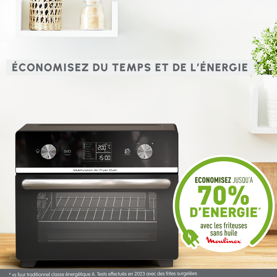 Easy Fry, Friteuse à air, 20 L, Air Fryer, 10 programmes