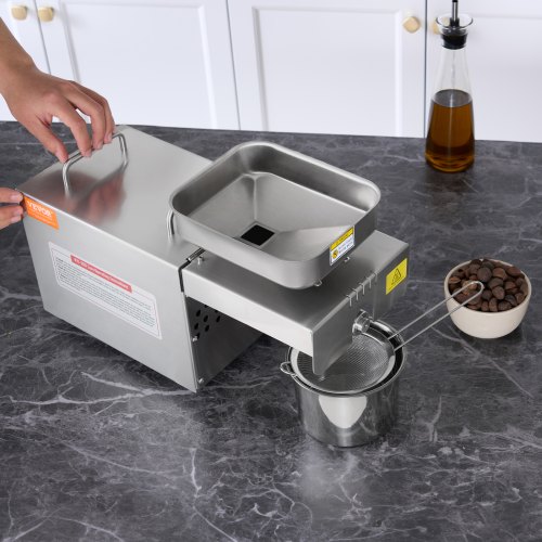 VEVOR Presse à Huile Électrique, Extracteur d'Huile en Acier Inoxydable 850 W, 