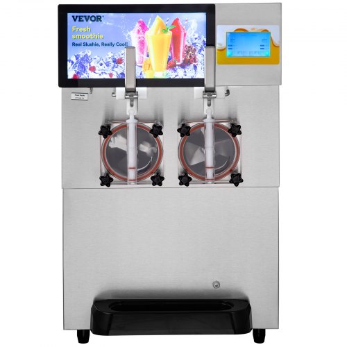 VEVOR Machine à Granités Commerciale 2x8L 