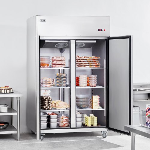 VEVOR Congélateur Commercial 1100 L, 