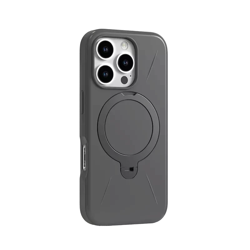 Plain Shockproof Case with Kickstand