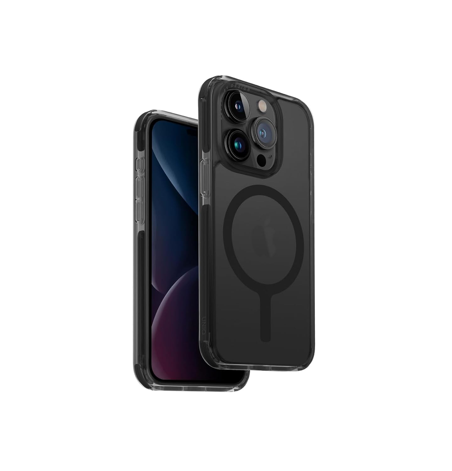UNIQ Combat MagClick (Black) (iPhone 15 Pro)