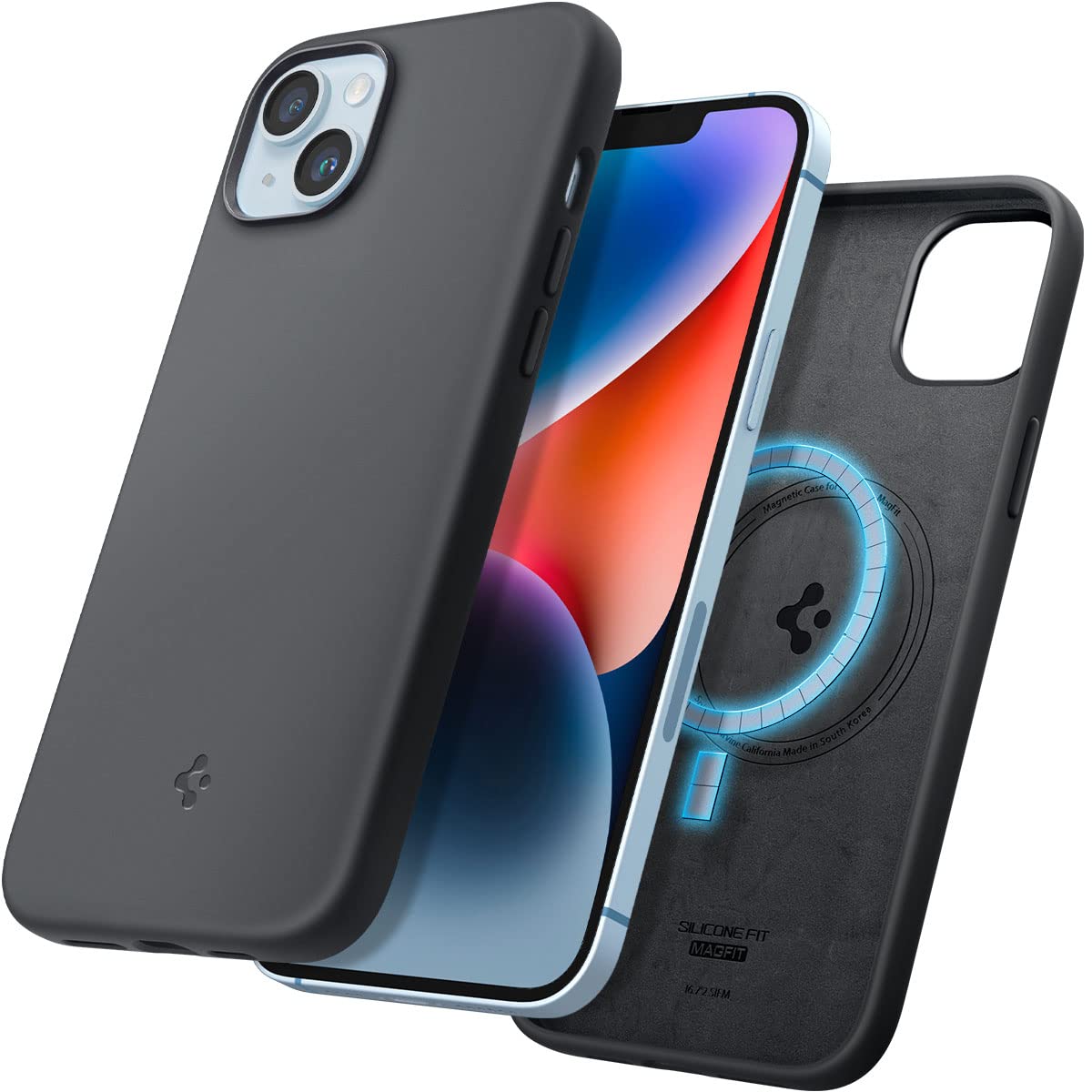 Spigen Silicone Fit MagFit  (iPhone 14 Plus)