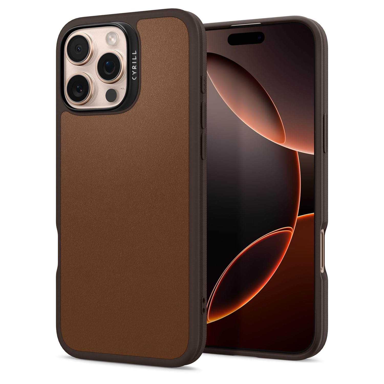 Spigen Cyrill Kajuk Mag (Saddle Brown) (iPhone 16 Pro Max)
